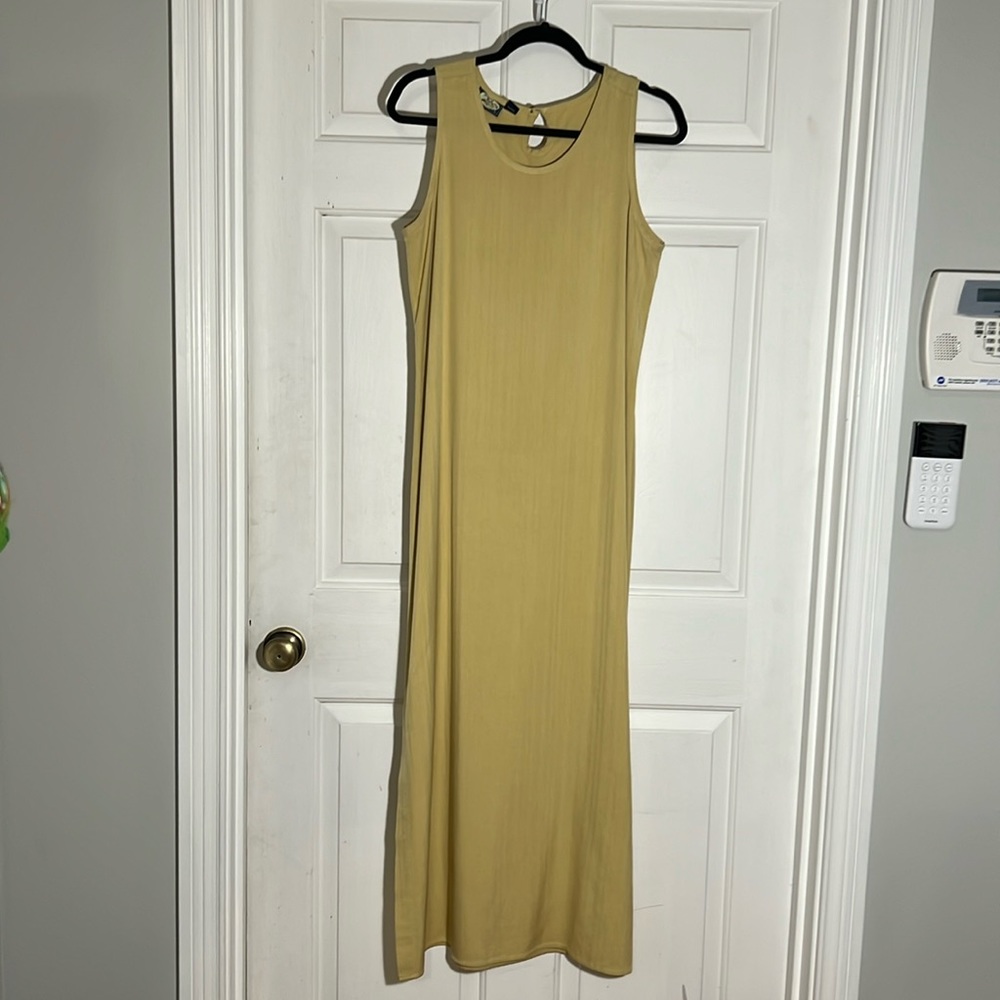 Tommy Bahama Silk Dress-Yellow